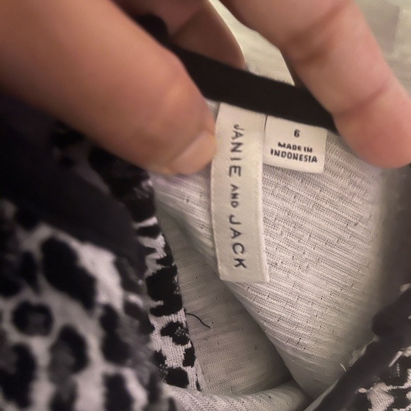 Janie and jack girl jersy dress leopard print - Picture 8 of 10